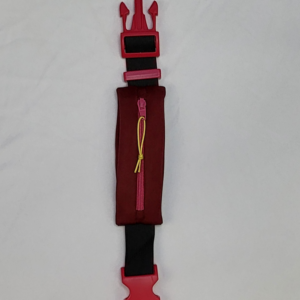 Mini Pochete Marsala com Zíper Rosa Pink